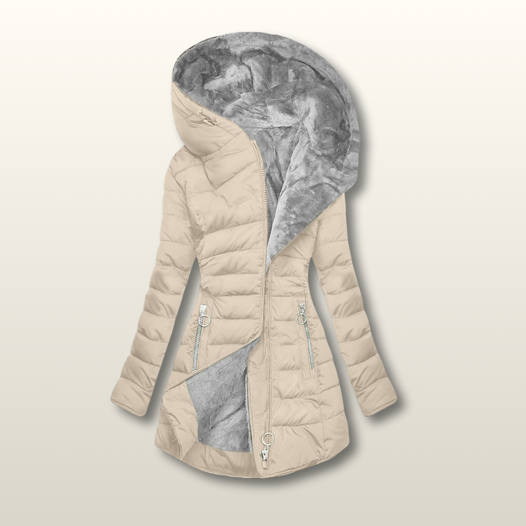 Charlotte - Manteau à capuche chic et décontracté