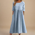 Nivian - Robe élégante en coton