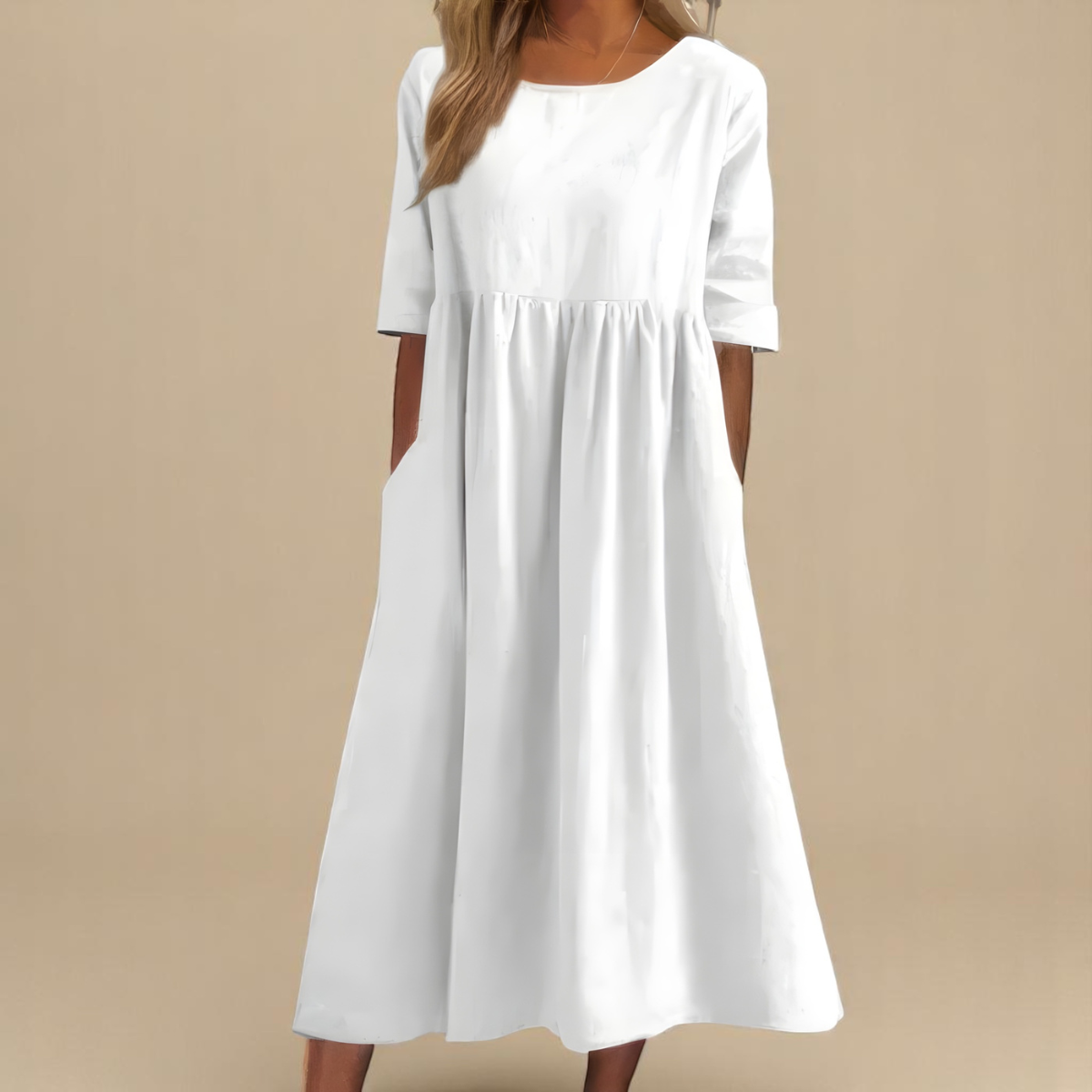 Nivian - Robe élégante en coton
