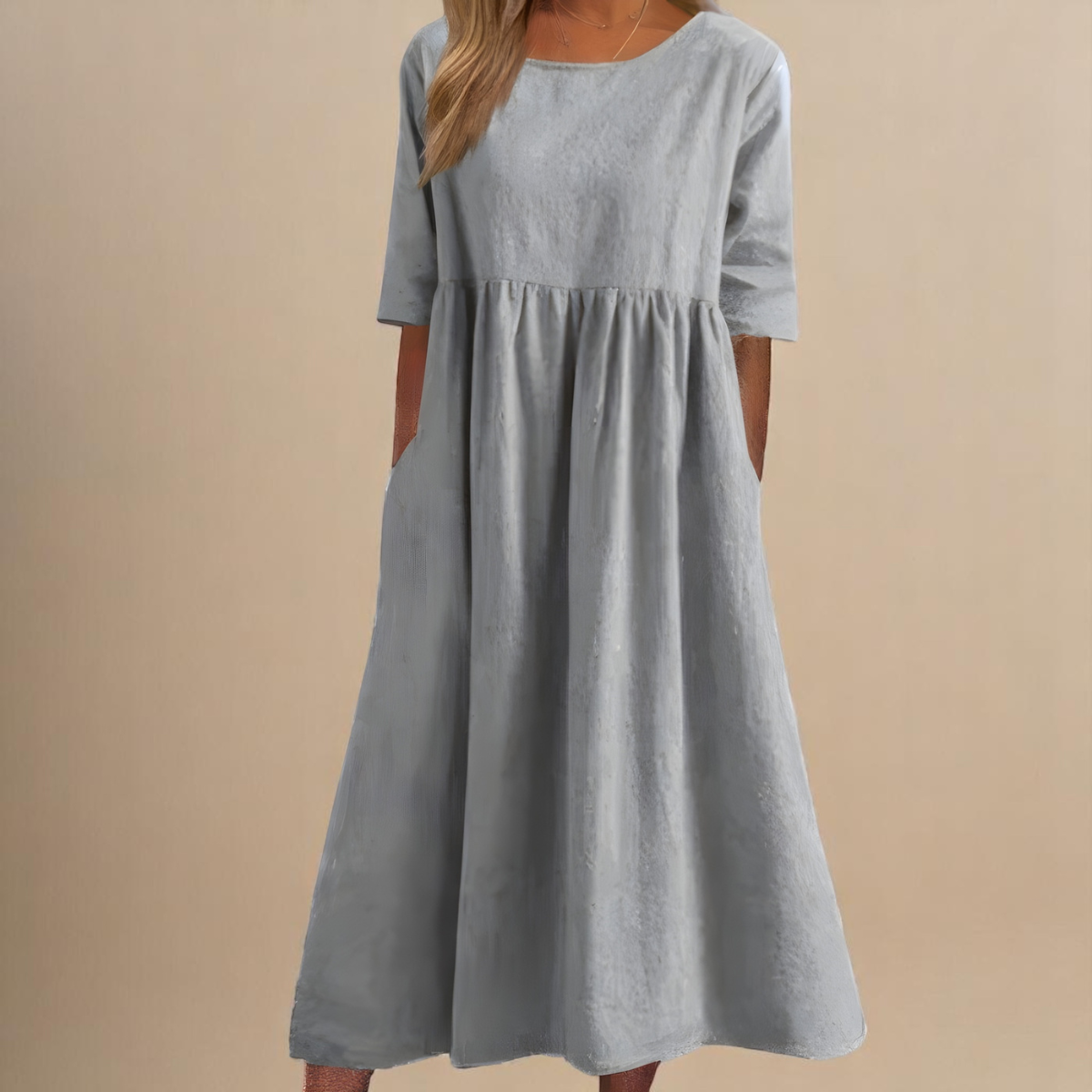 Nivian - Robe élégante en coton