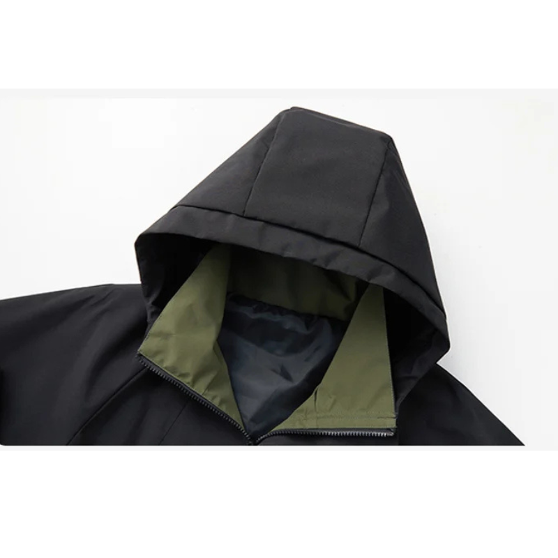 Aelthor - Manteau à capuche décontracté et élégant