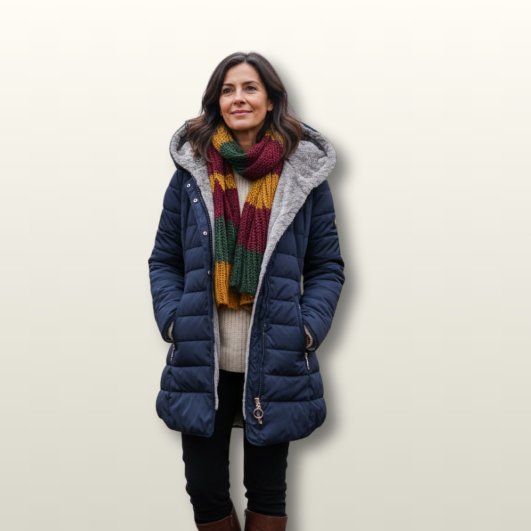 Charlotte - Manteau à capuche chic et décontracté