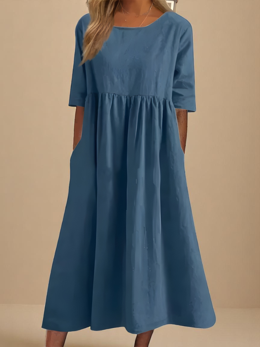 Nivian - Robe élégante en coton