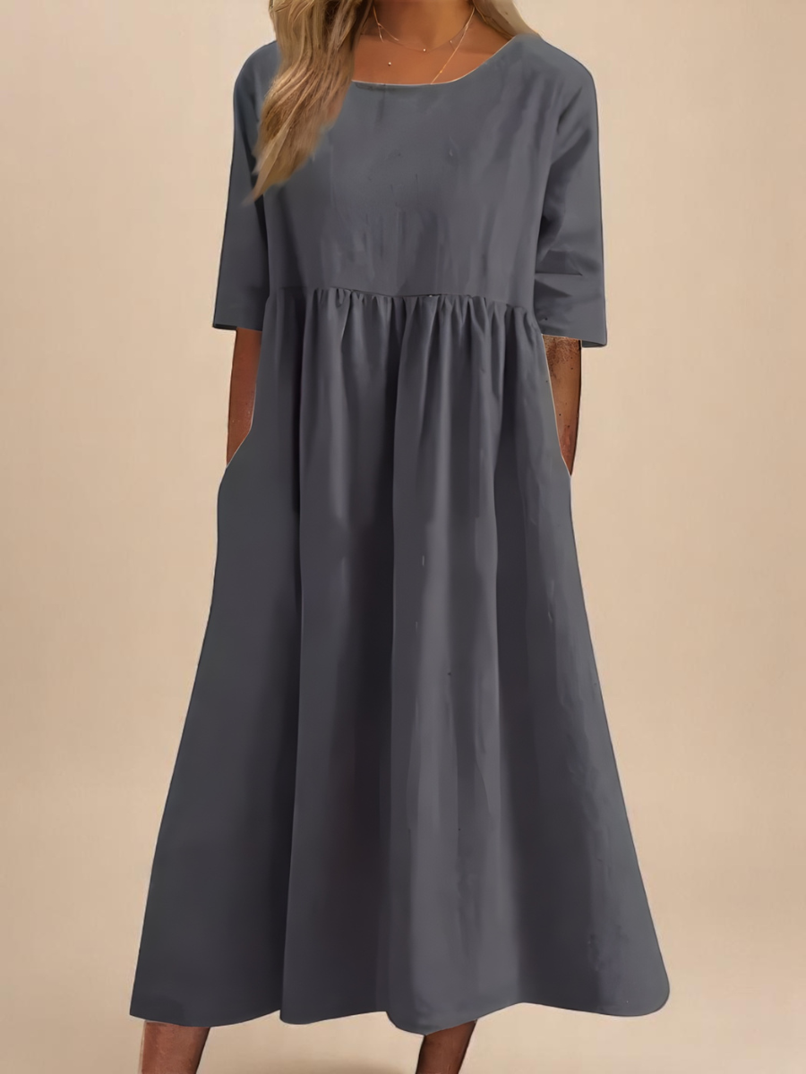 Nivian - Robe élégante en coton