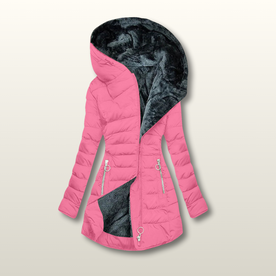 Charlotte - Manteau à capuche chic et décontracté