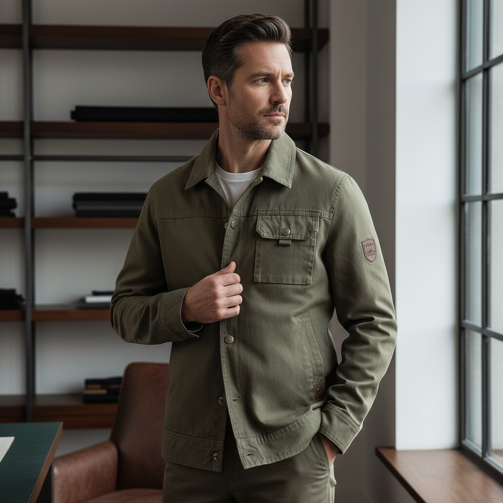 Carvin - Manteau décontracté élégant