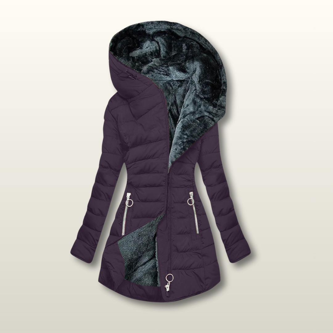 Charlotte - Manteau à capuche chic et décontracté