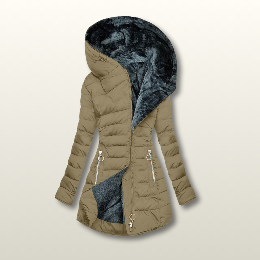 Charlotte - Manteau à capuche chic et décontracté