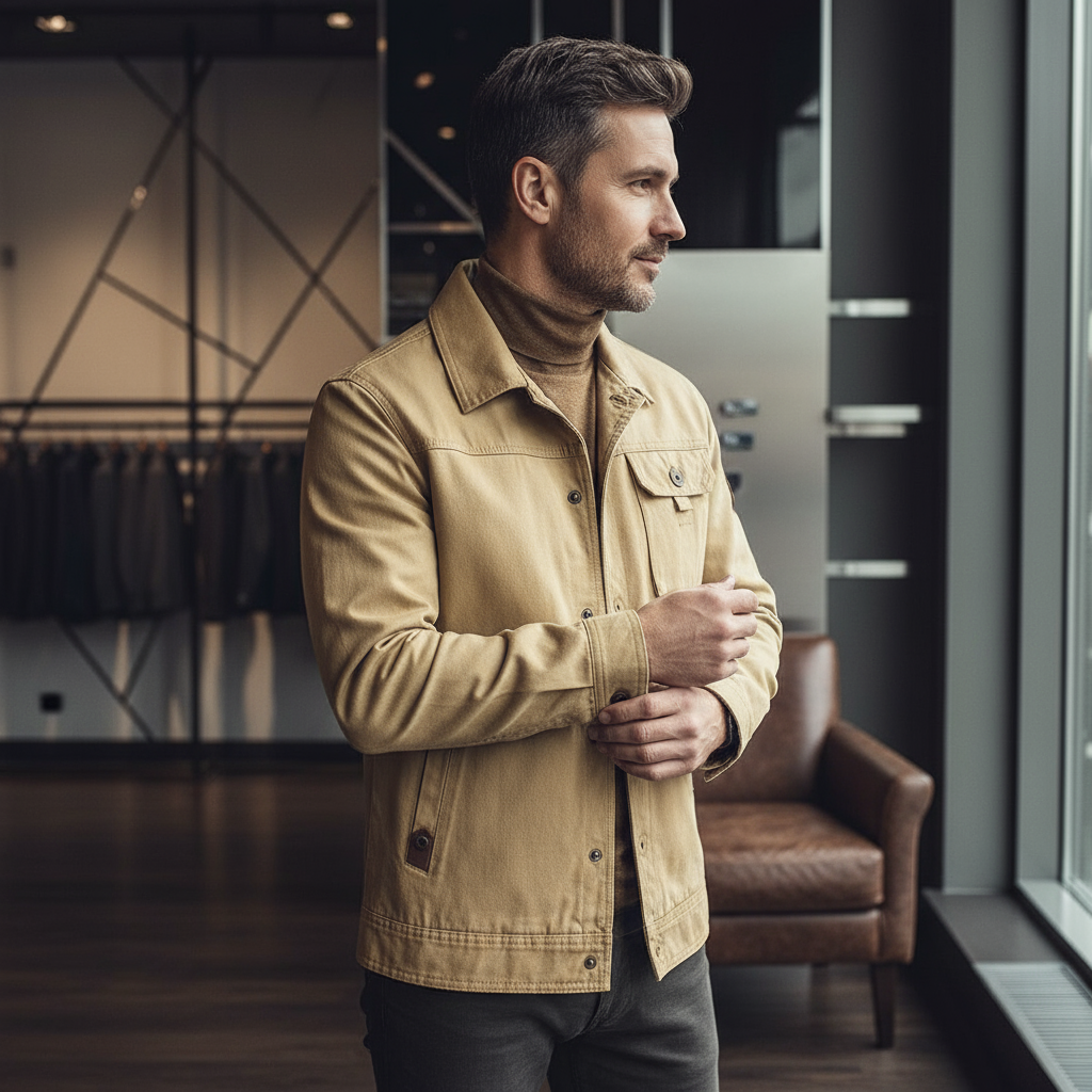 Carvin - Manteau décontracté élégant
