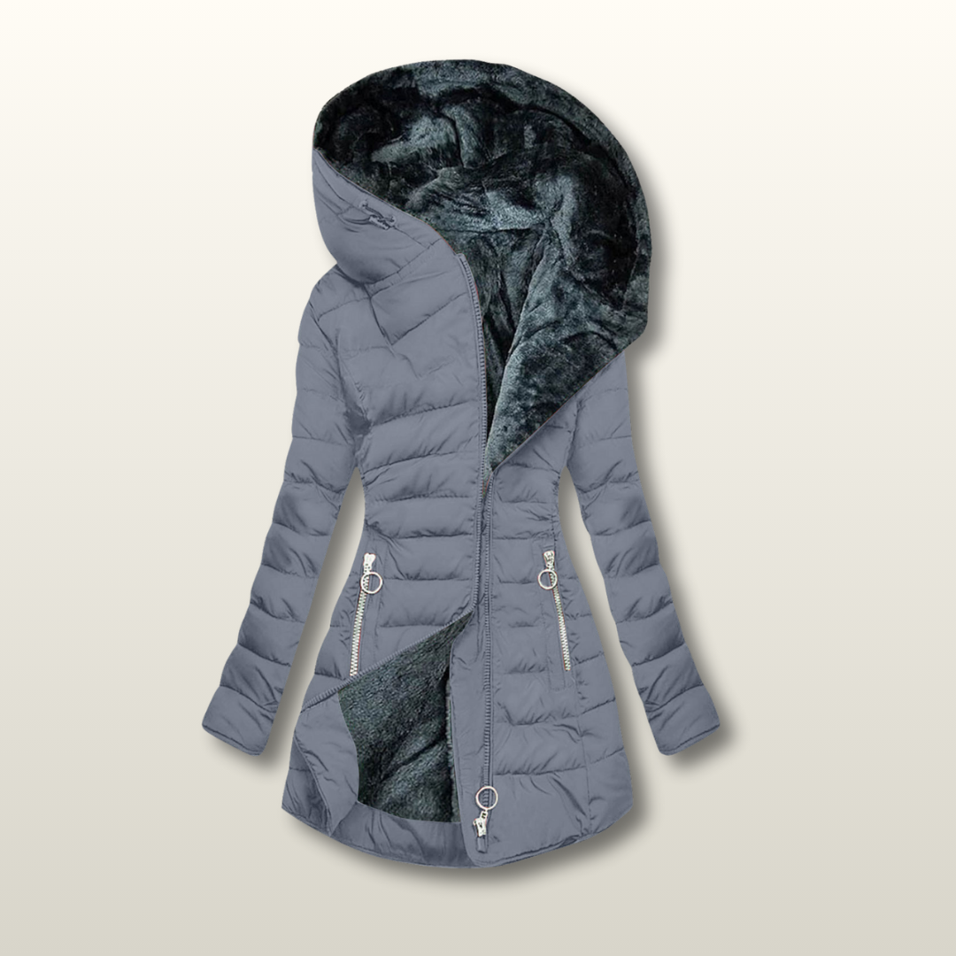 Charlotte - Manteau à capuche chic et décontracté