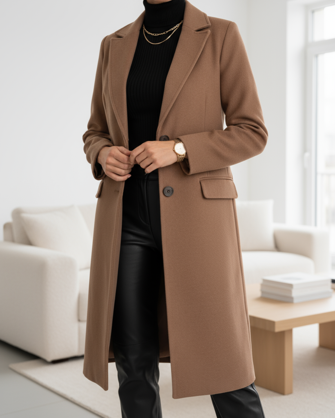 Amelia - Manteau décontracté élégant