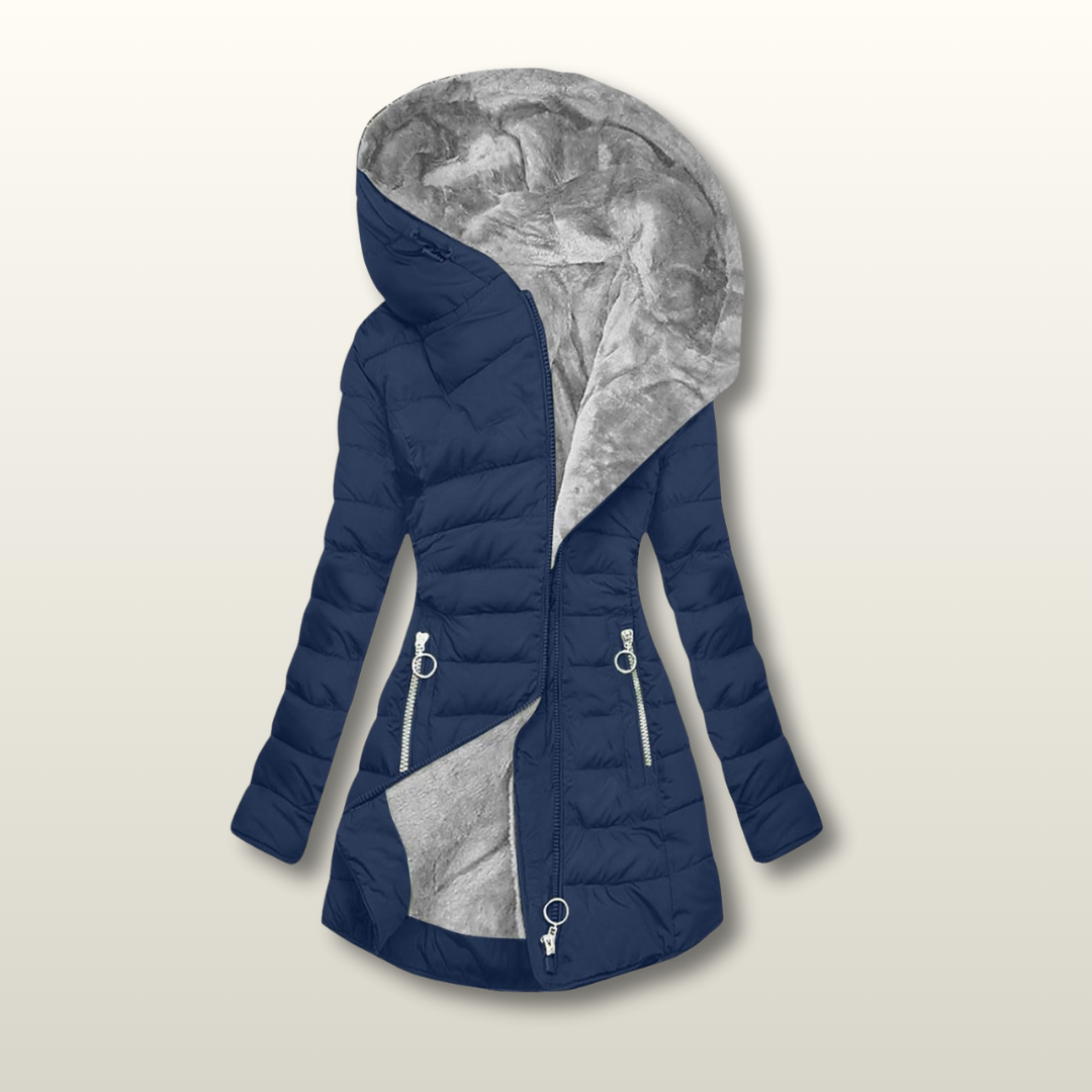 Charlotte - Manteau à capuche chic et décontracté