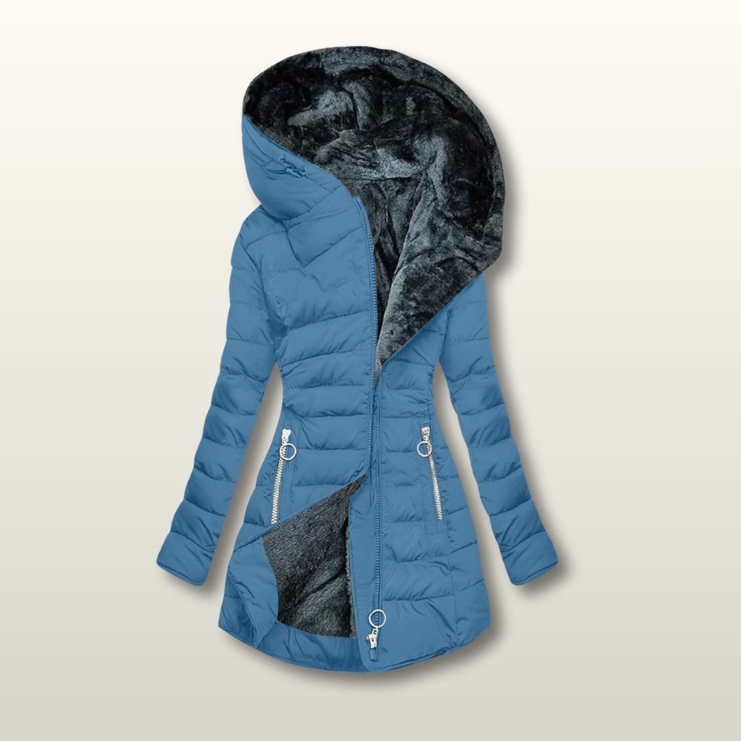 Charlotte - Manteau à capuche chic et décontracté