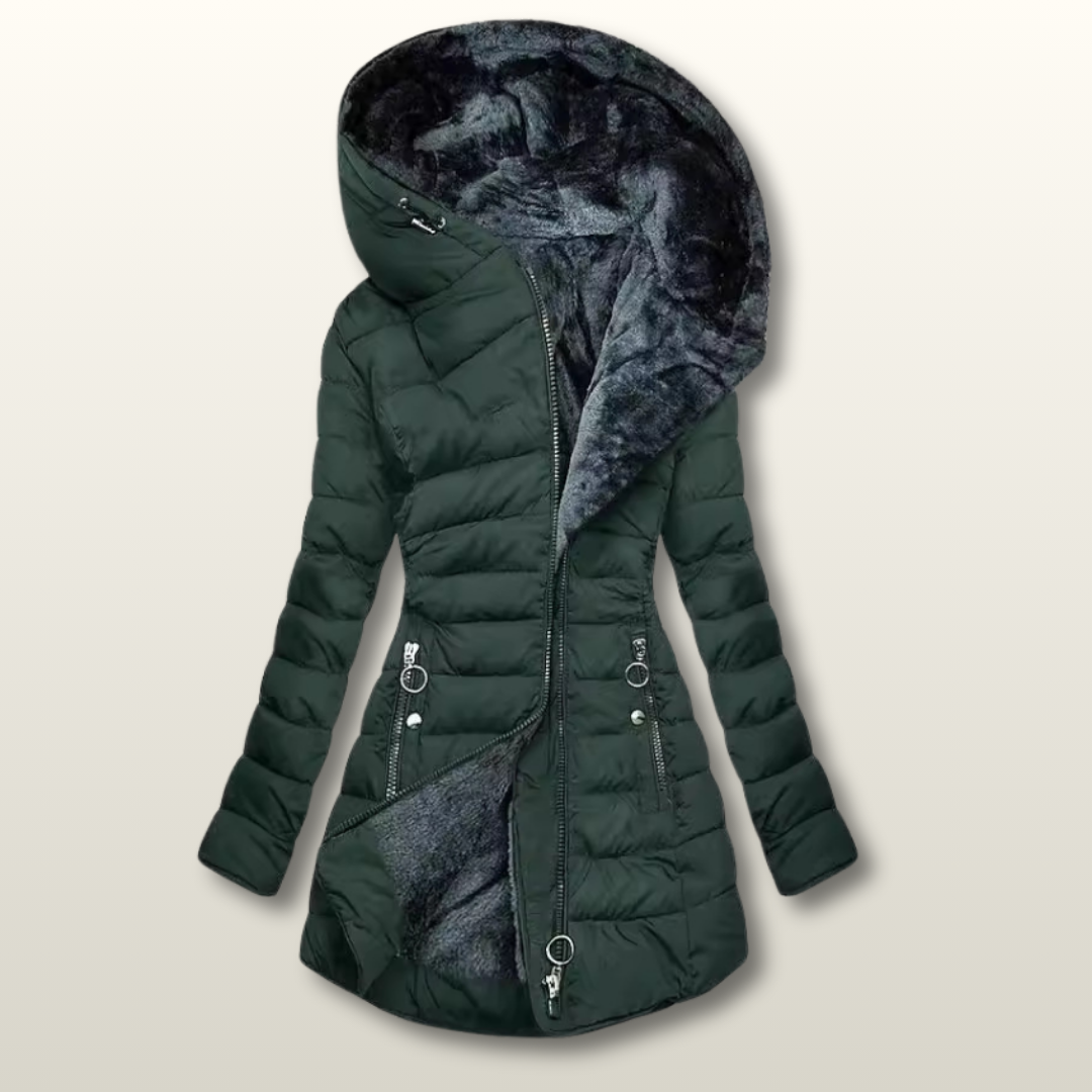 Charlotte - Manteau à capuche chic et décontracté