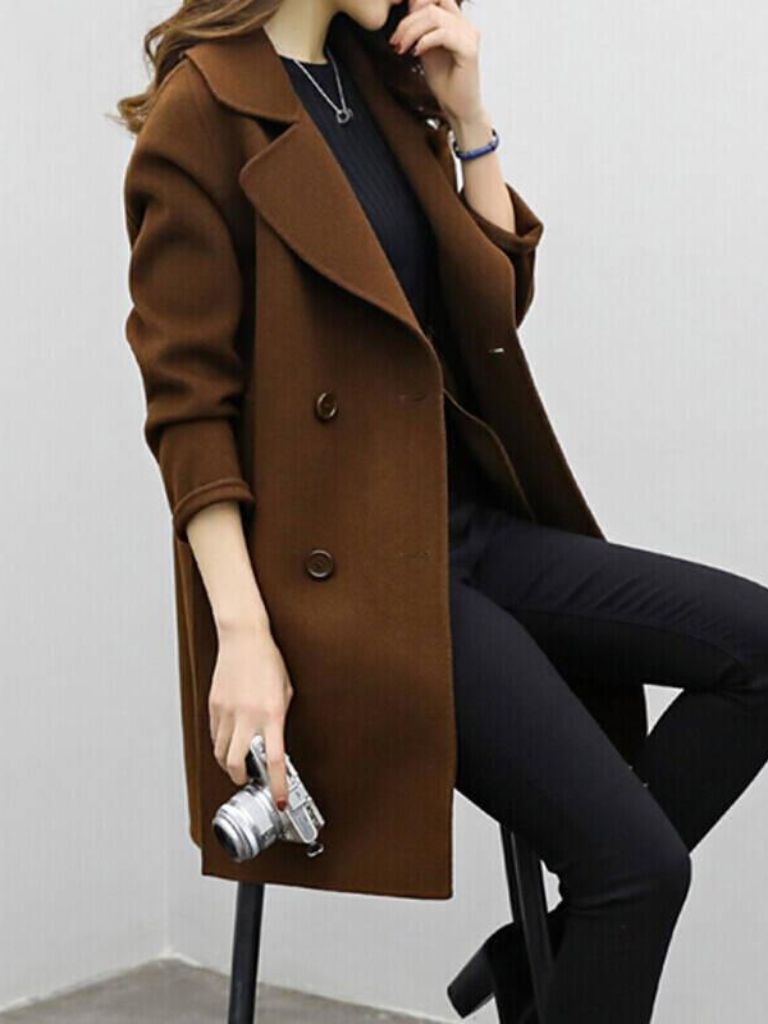 Jayleen - Manteau décontracté élégant