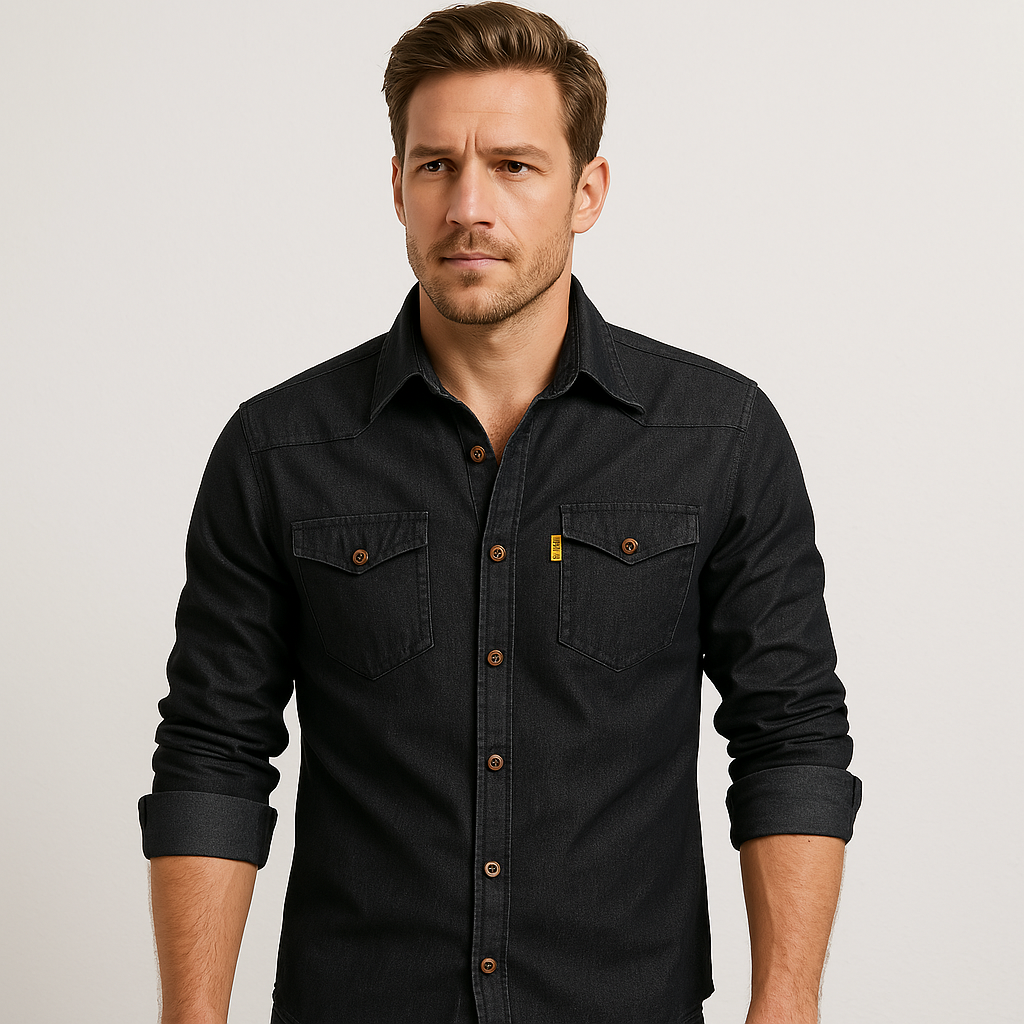 Carven - Chemise en denim décontractée et élégante