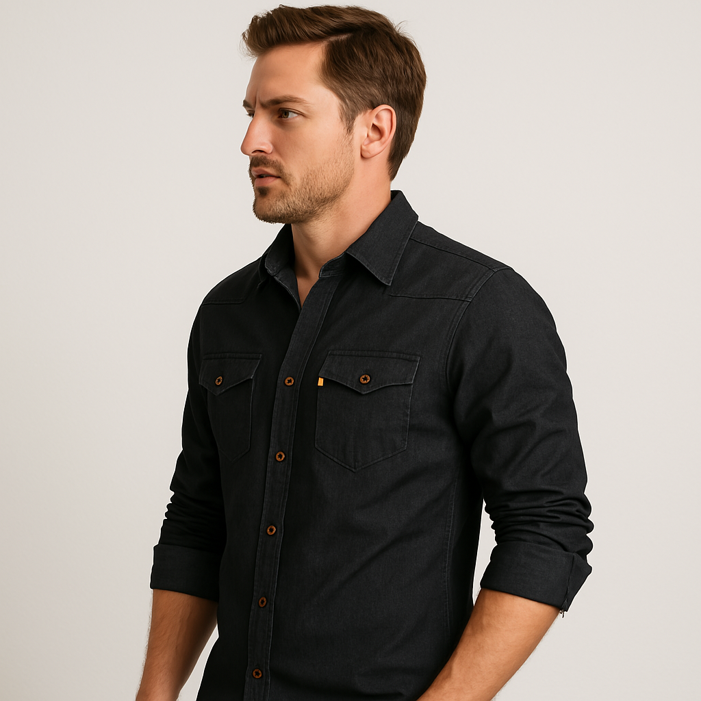 Carven - Chemise en denim décontractée et élégante
