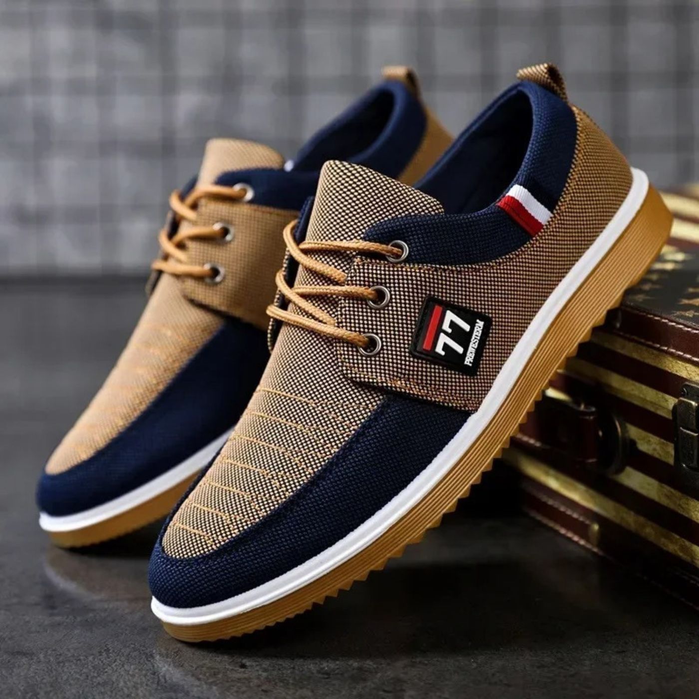 Julien – Chaussures orthopédiques haut de gamme en toile