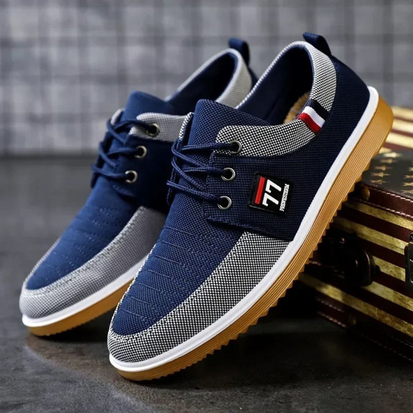 Julien – Chaussures orthopédiques haut de gamme en toile