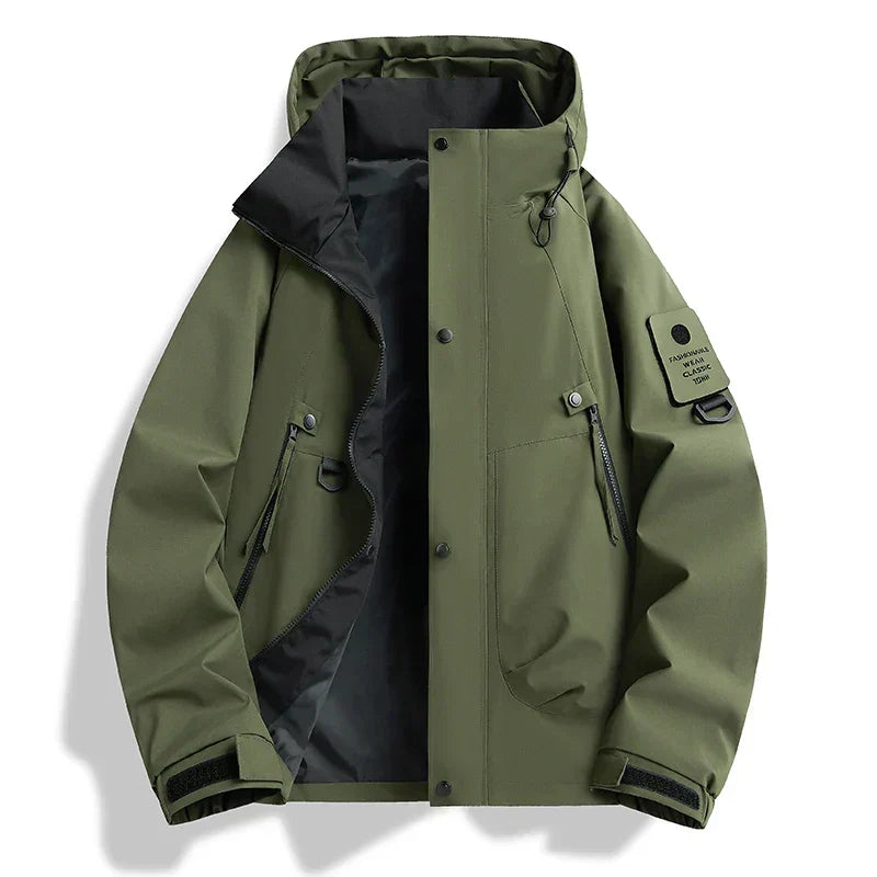 Aelthor - Manteau à capuche décontracté et élégant