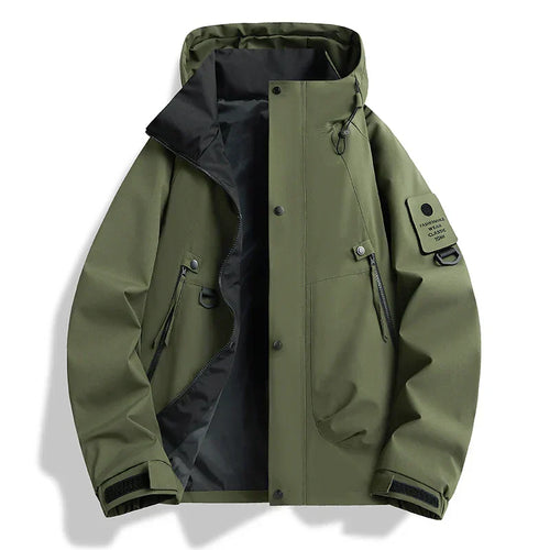 Aelthor - Manteau à capuche décontracté et élégant