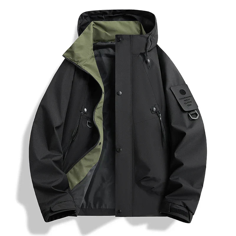 Aelthor - Manteau à capuche décontracté et élégant