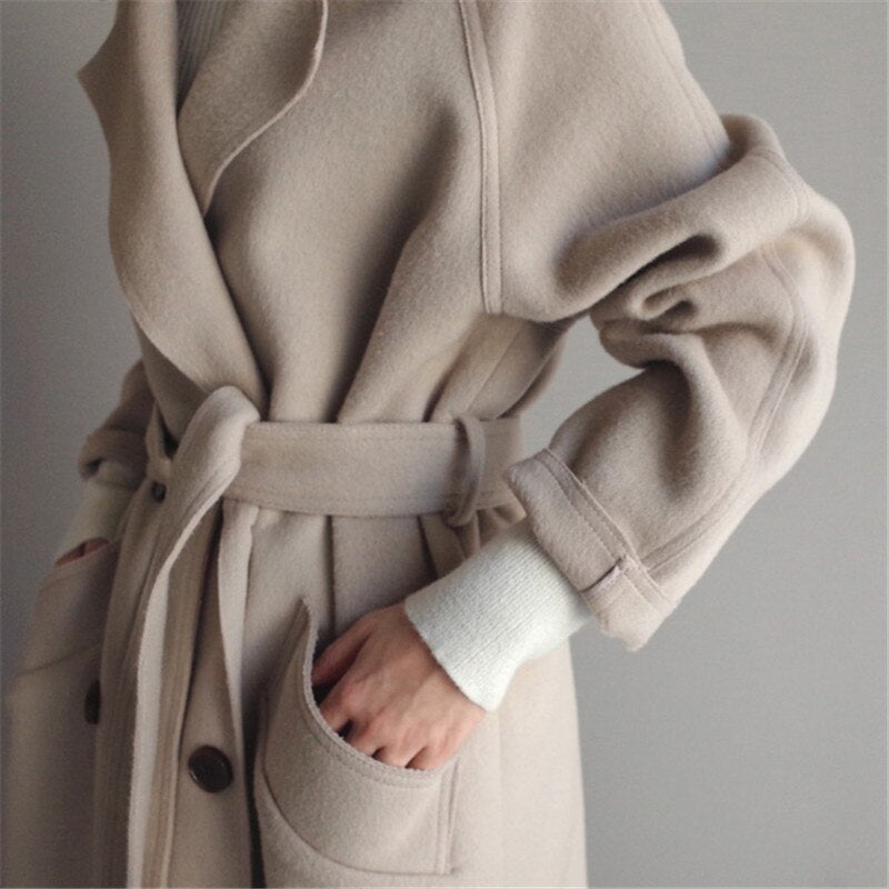 Galenra - Manteau élégant et décontracté