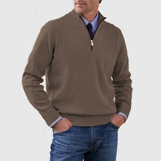 Delvian - Pull décontracté élégant