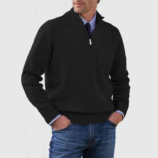 Delvian - Pull décontracté élégant