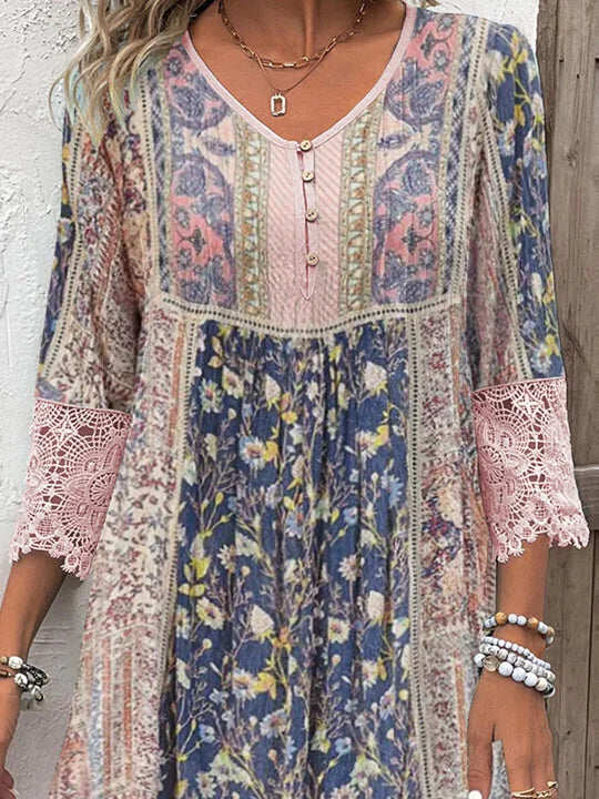 Calyssa – Robe Bohème Élégante
