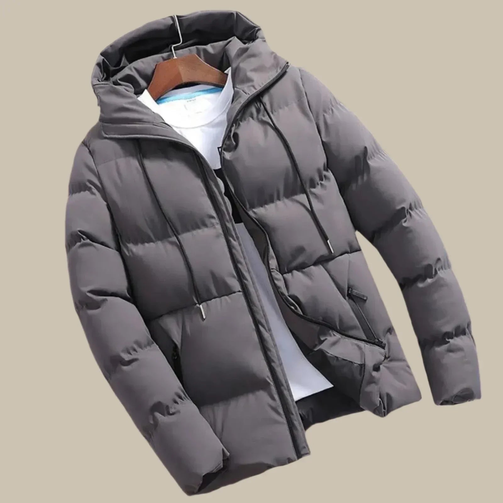 Damarion - Manteau à capuche décontracté et élégant