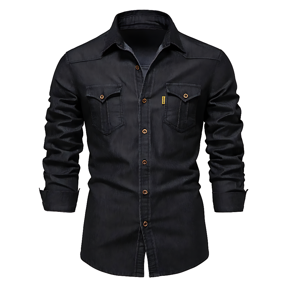 Carven - Chemise en denim décontractée et élégante
